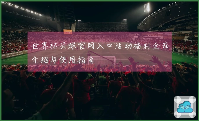 世界杯买球官网入口活动福利全面介绍与使用指南