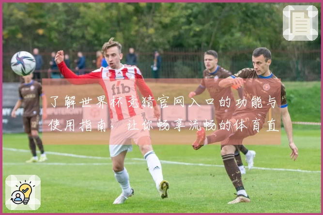 了解世界杯竞猜官网入口的功能与使用指南，让你畅享流畅的体育直播体验